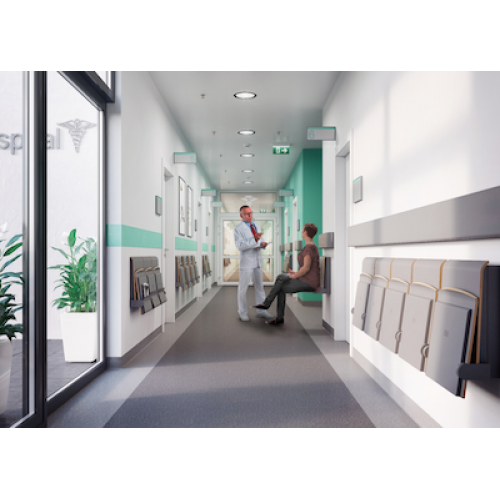 Závěsné sedadlo STRAPONTIN - automatické uzavření sedadla